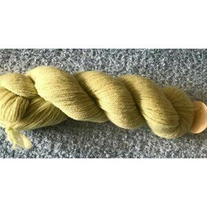 100% Virgin Wool Paternayan Light Yellow Beige Yarn Skein